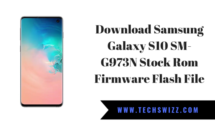 Download Samsung Galaxy S10 SM-G973N Stock Rom Firmware Flash File
