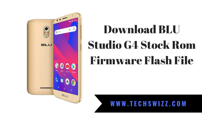Download BLU Studio G4 Stock Rom Firmware Flash File