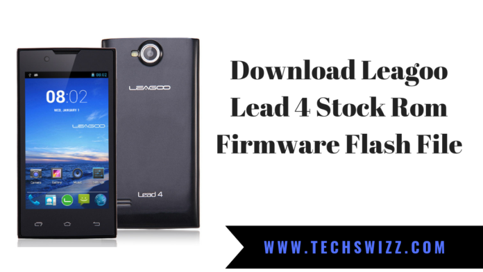 Download Leagoo Lead 4 Stock Rom Firmware Flash File