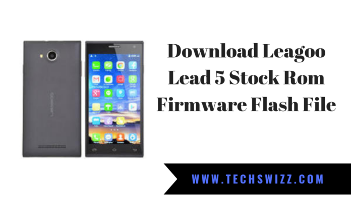 Download Leagoo Lead 5 Stock Rom Firmware Flash File
