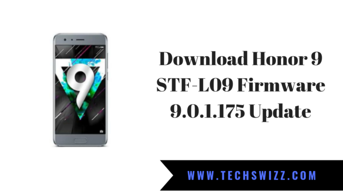 Download Honor 9 STF-L09 Firmware 9.0.1.175 Update
