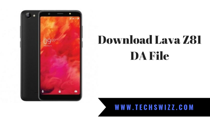 Download Lava Z81 DA File