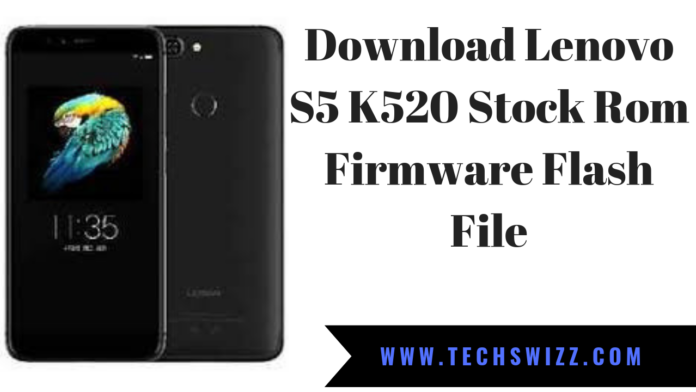 Download Lenovo S5 K520 Stock Rom Firmware Flash File