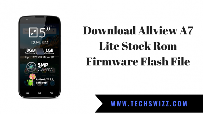 Download Allview A7 Lite Stock Rom Firmware Flash File