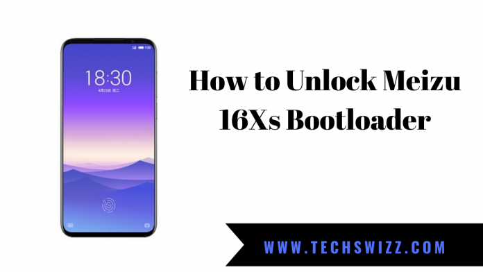 How to Unlock Meizu 16Xs Bootloader
