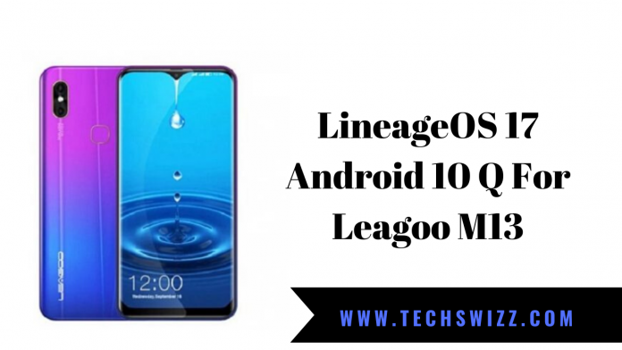 LineageOS 17 Android 10 Q For Leagoo M13