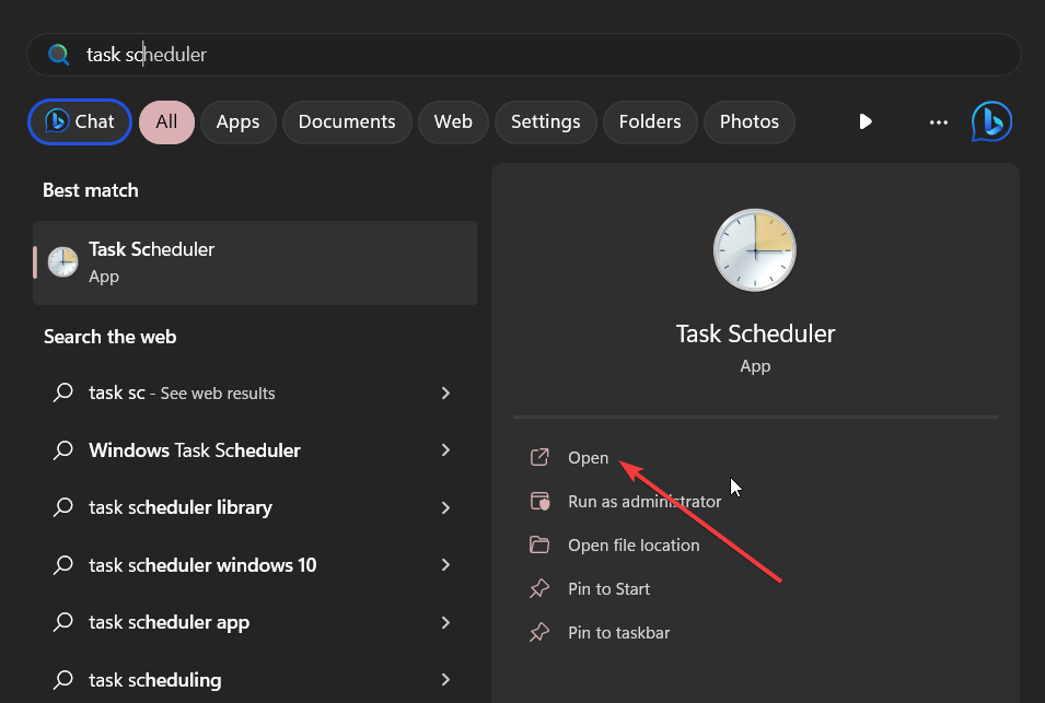 Task Scheduler Dark Mode Windows 11