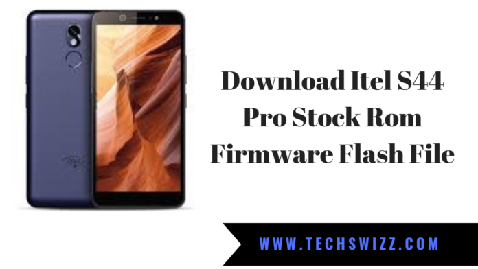 Download Itel S44 Pro Stock Rom Firmware Flash File
