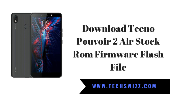 Download Tecno Pouvoir 2 Air Stock Rom Firmware Flash File