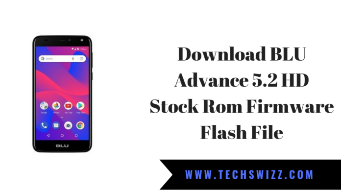 Download BLU Advance 5.2 HD Stock Rom Firmware Flash File