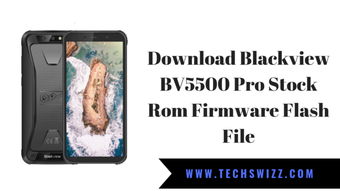 Download Blackview BV5500 Pro Stock Rom Firmware Flash File