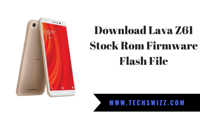 Download Lava Z61 Stock Rom Firmware Flash File