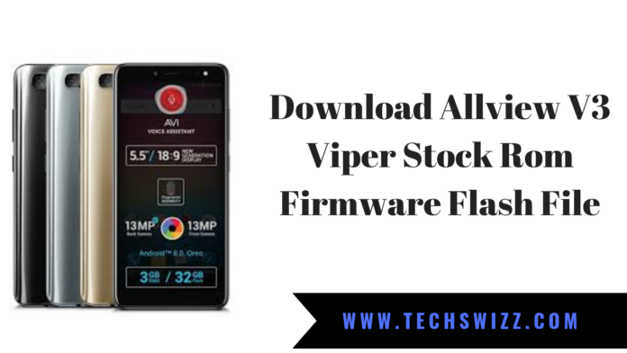 Download Allview V3 Viper Stock Rom Firmware Flash File