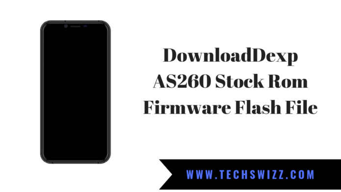 Download Dexp AS260 Stock Rom Firmware Flash File