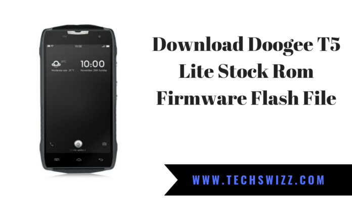 Download Doogee T5 Lite Stock Rom Firmware Flash File