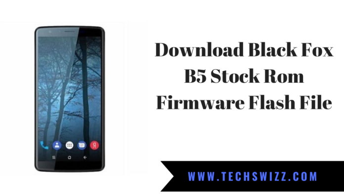 Download Black Fox B5 Stock Rom Firmware Flash File