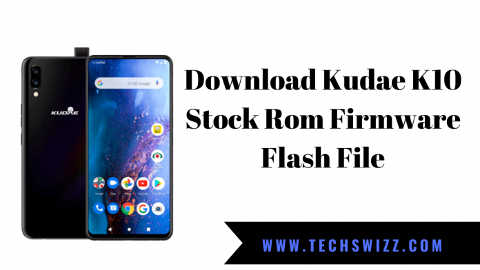Download Kudae K10 Stock Rom Firmware Flash File