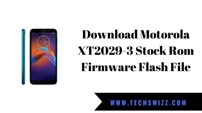 Download Motorola XT2029-3 Stock Rom Firmware Flash File