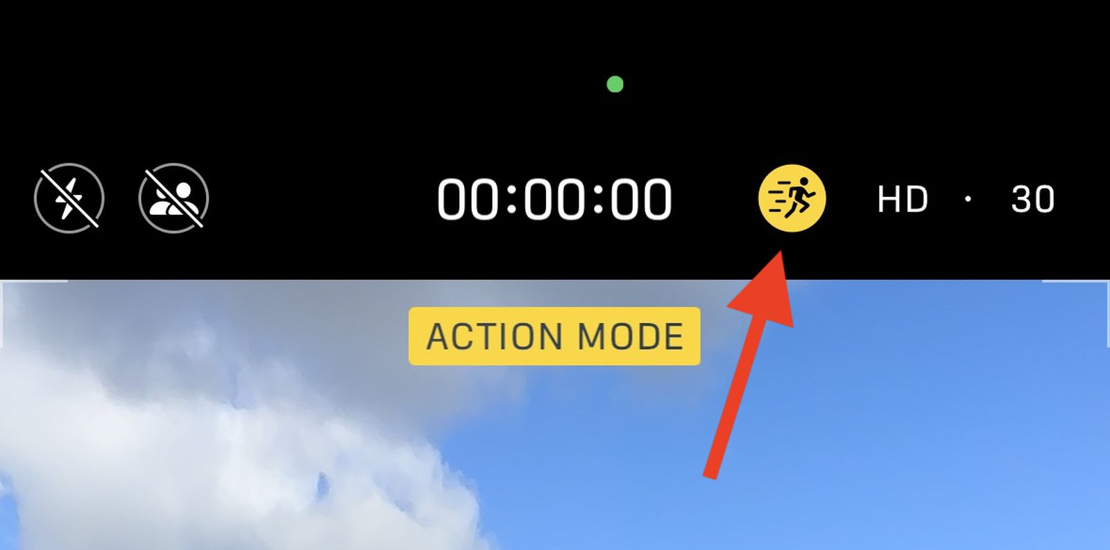 Use Action Mode on iPhone 14